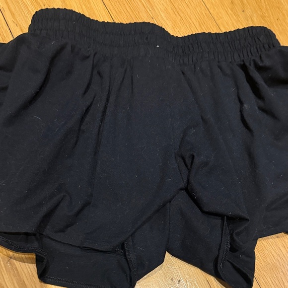 Abercrombie Kids Navy Ruffled Shorts - Picture 3 of 6